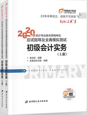 2020年初级会计师考试应试指导及全真模拟测试：初级会计实务（轻松过关1）