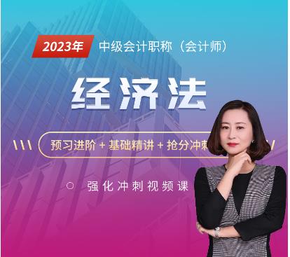 2023年会计职称l辅导视频冲刺班-中级经济法