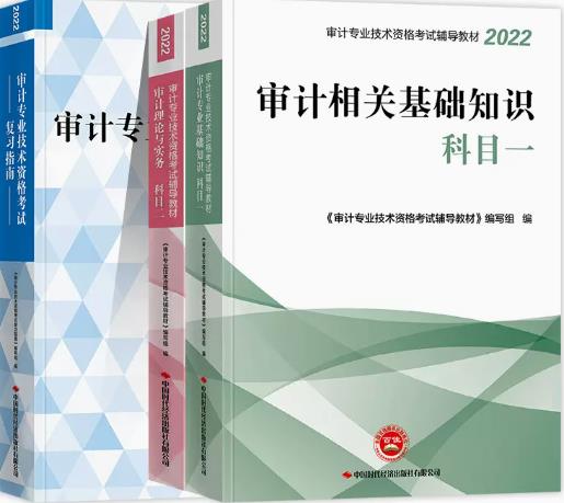 备考2023年审计师考试教材+复习指南（共3本）初中级审计师考试适用