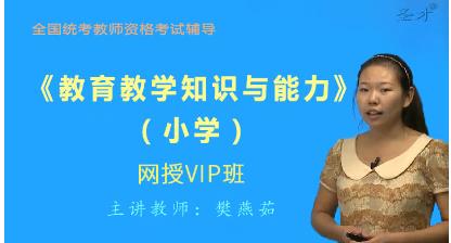 2023年小学教师资格证视频讲解全程VIP班：教育教学知识与能力网上培训在线