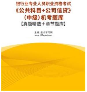 2023年银行从业资格考试题库机考含银行业专业人员职业资格考试历年真题2015-2022公共科目＋公司信贷（中级）